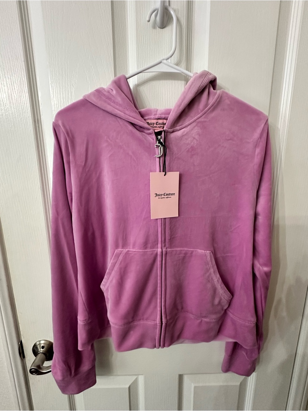 Juicy Couture Velour Track Short 2 pc set, XL NWT